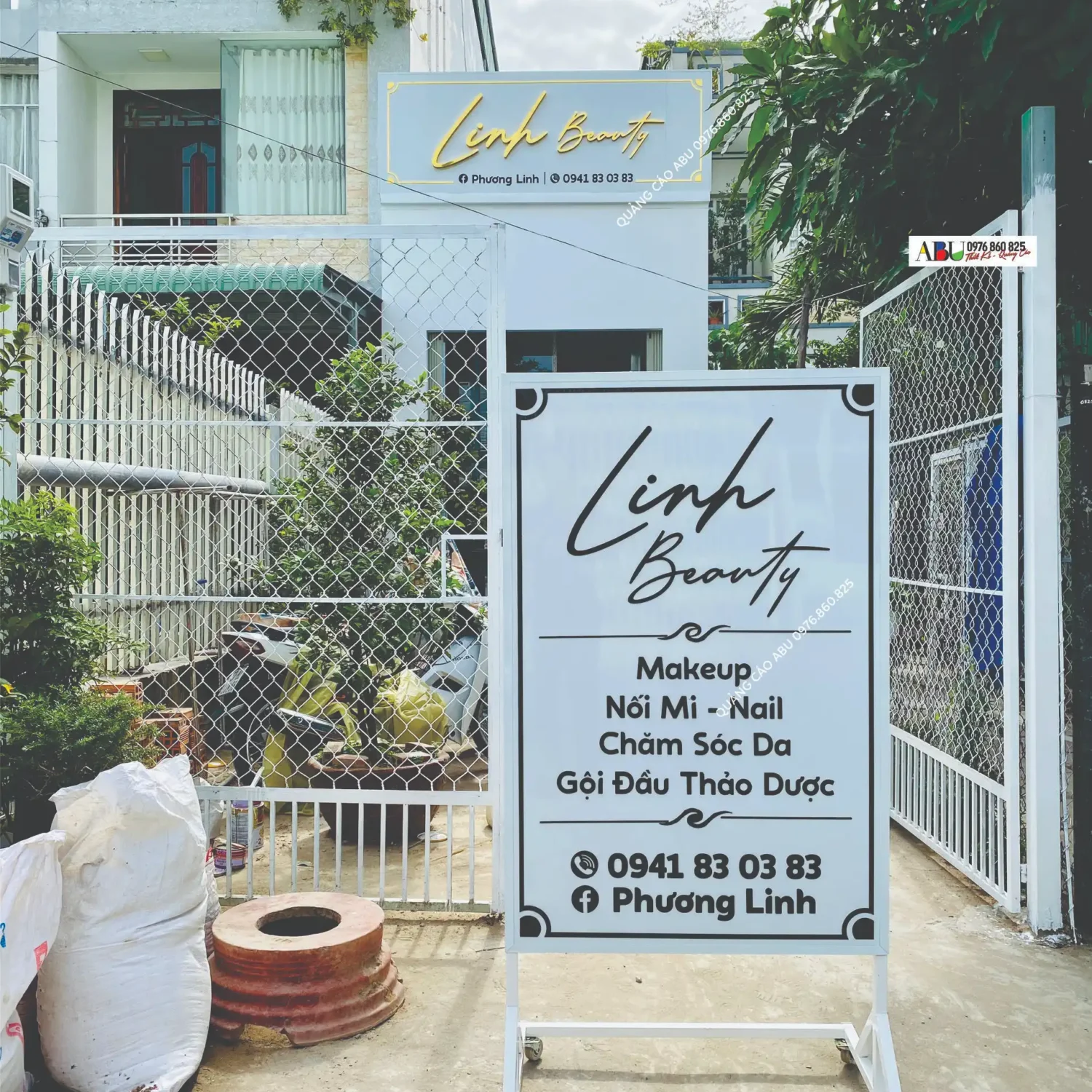 Bảng đứng Linh Beauty