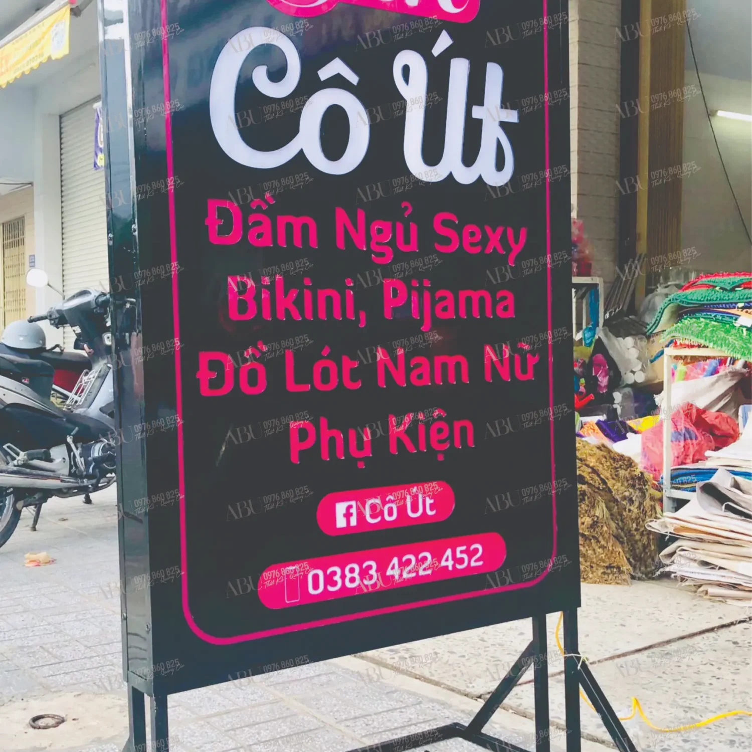 Bảng hộp đèn Store Cô Út
