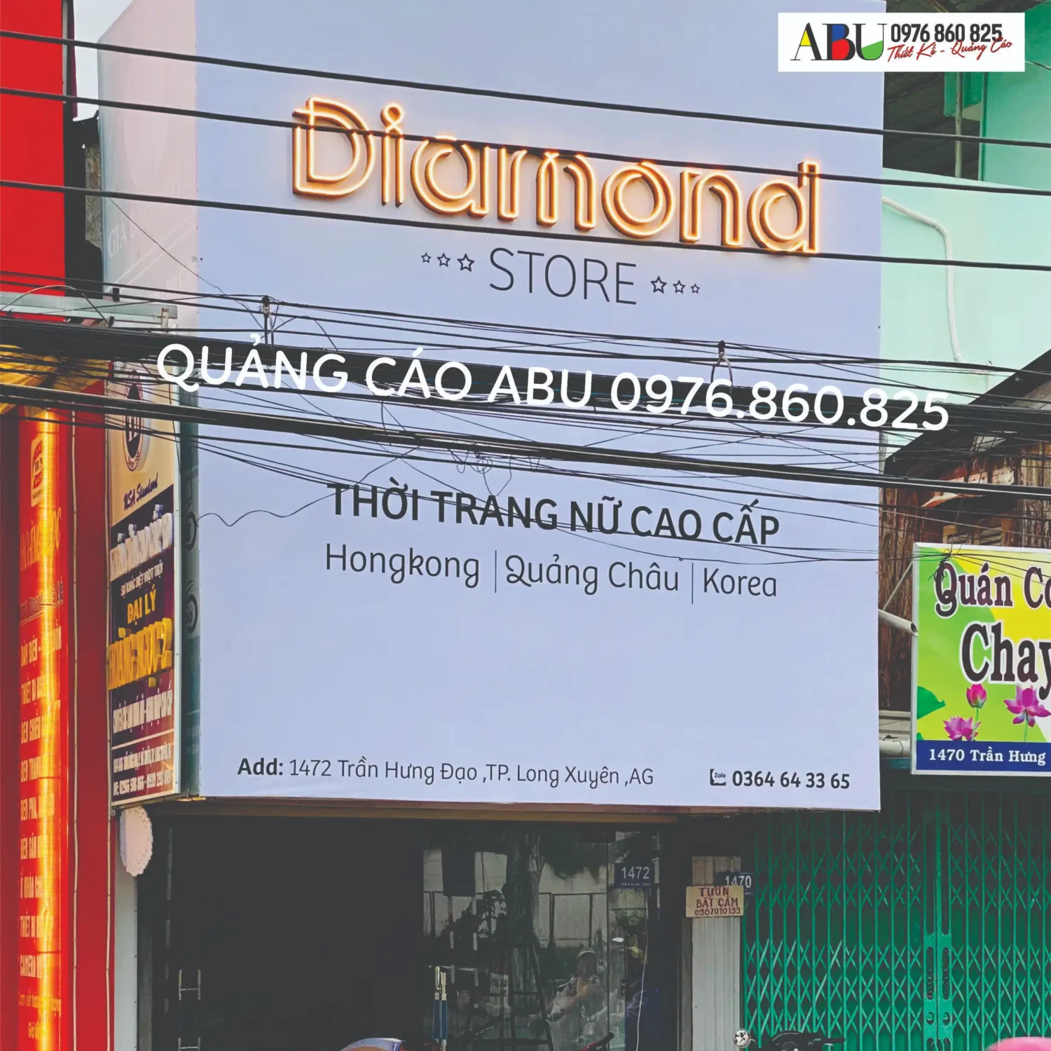 Bảng pano Diamon Store