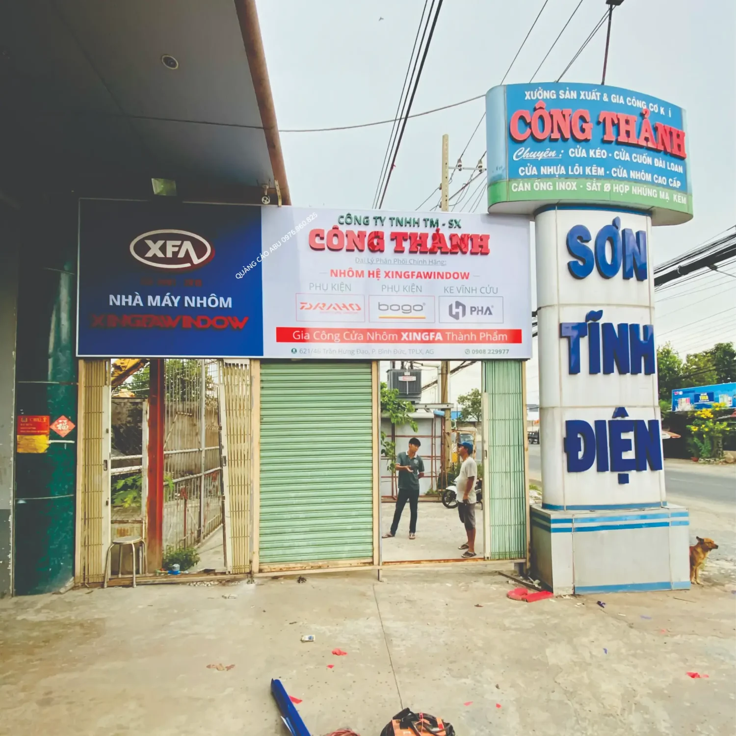 Bảng hiệu Công Ty TNHH TM - SX- Công Thành