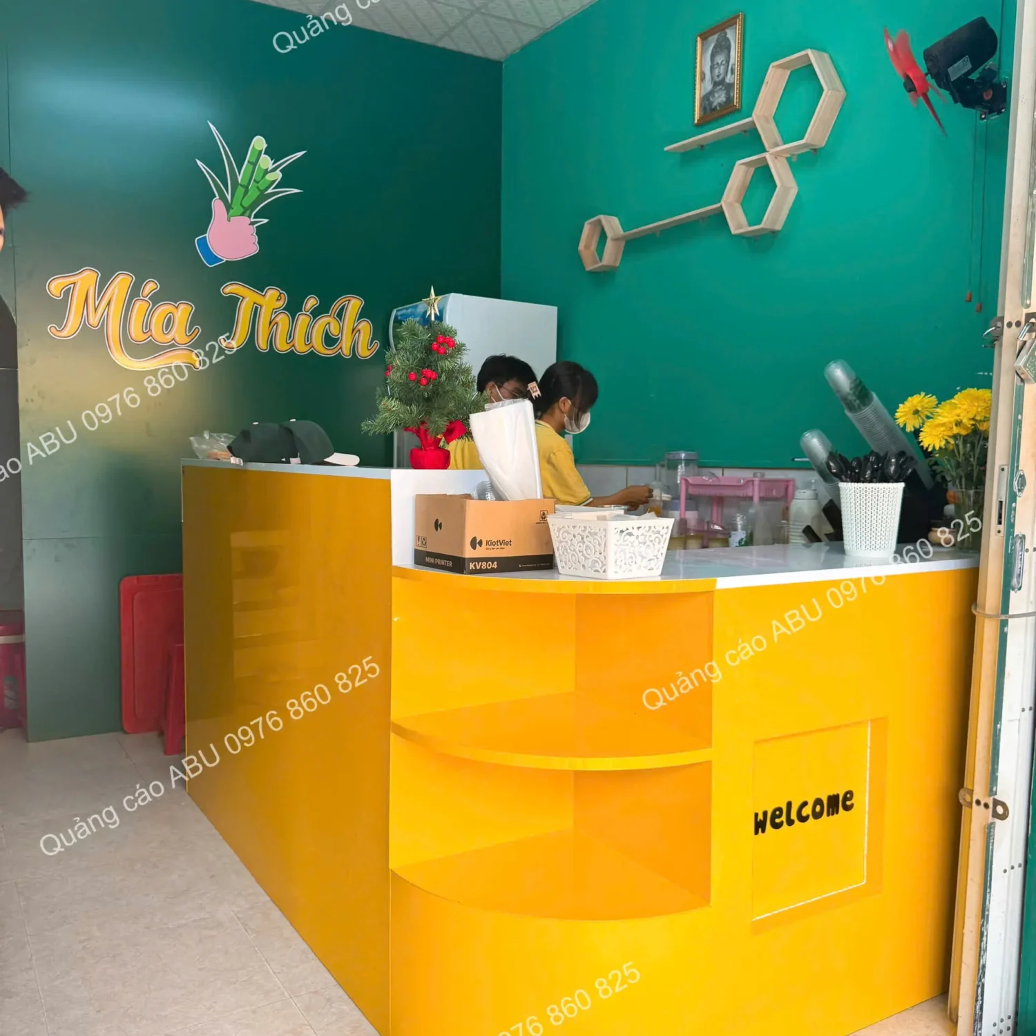 Quầy bán nước cho tiệm nước Mía Thích