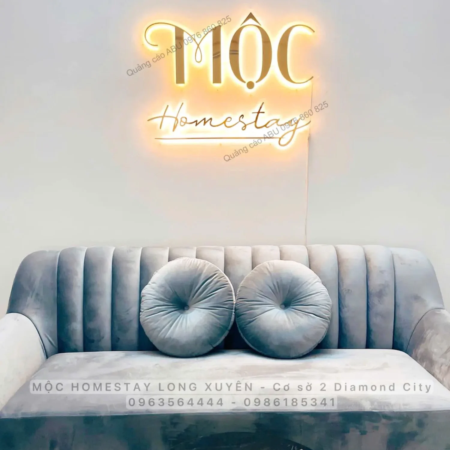Chữ dán tường Mộc HomesStay