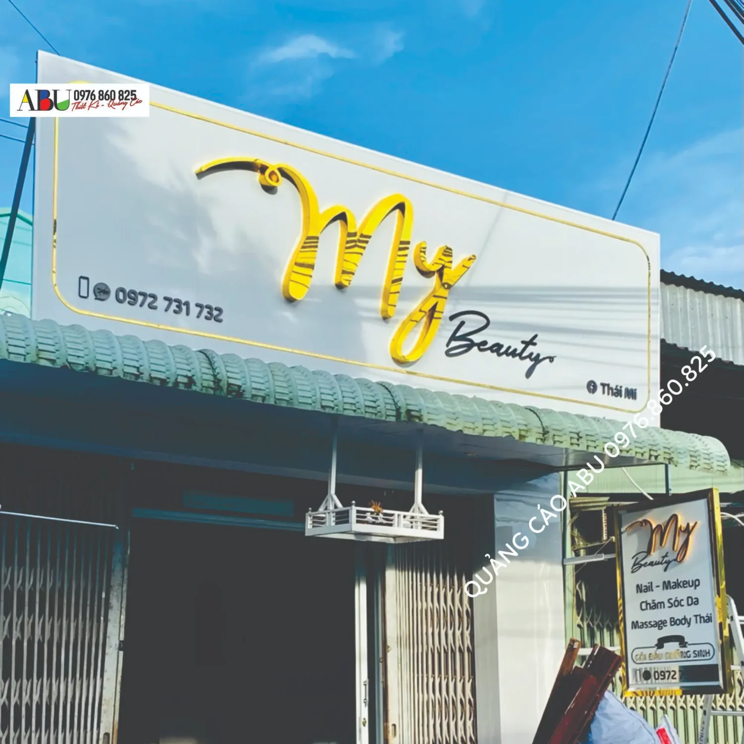 Bảng hiệu mặt tiền My Beauty