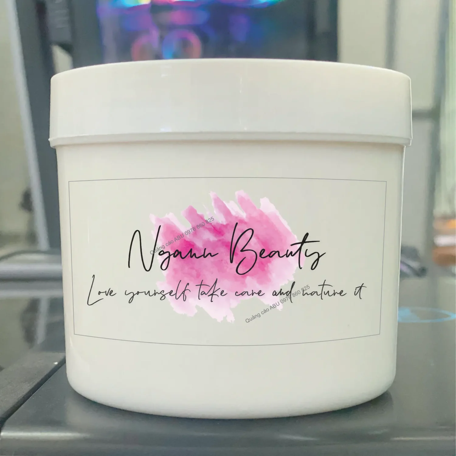 Tem thương hiệu dán mỹ phẩm Ngan Beauty