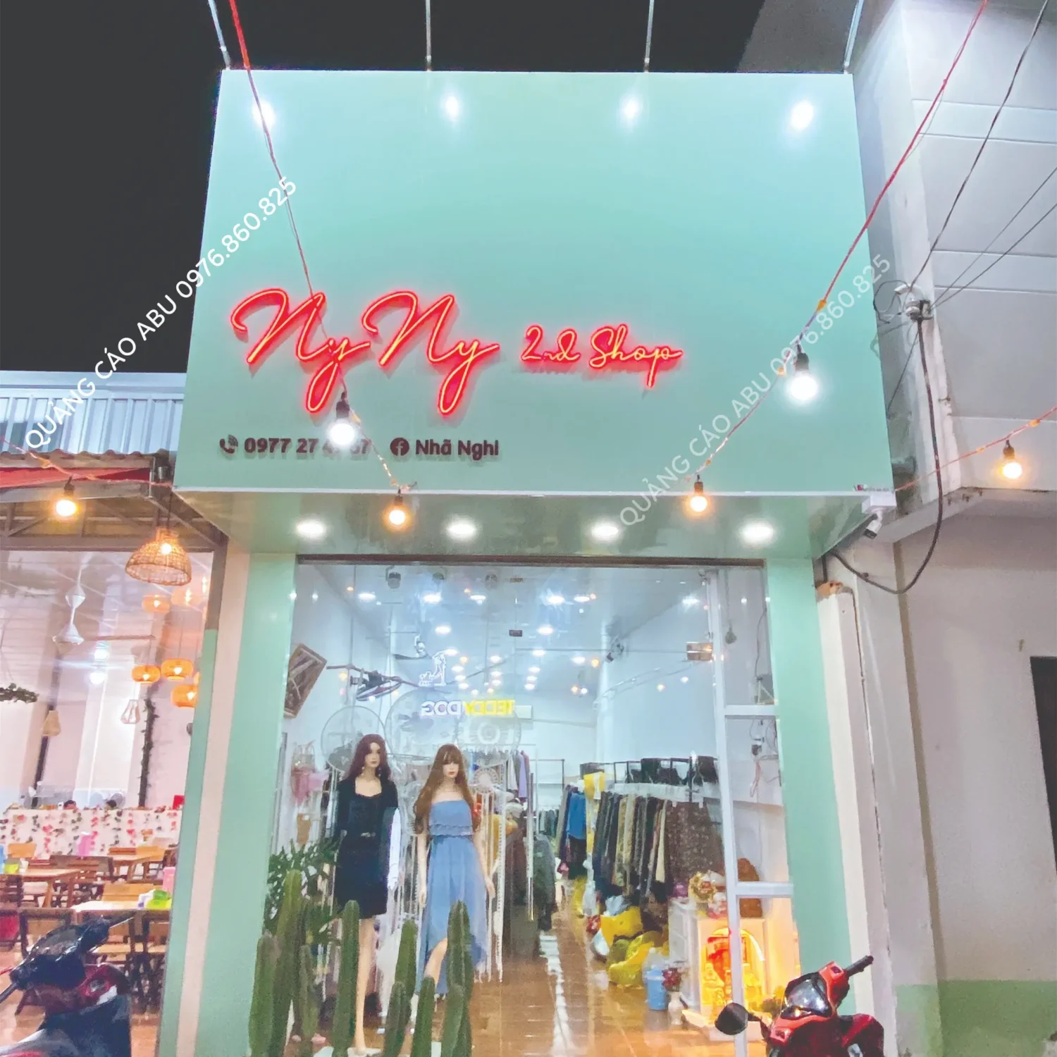 Mặt tiền alu cho shop Ny Ny Shop