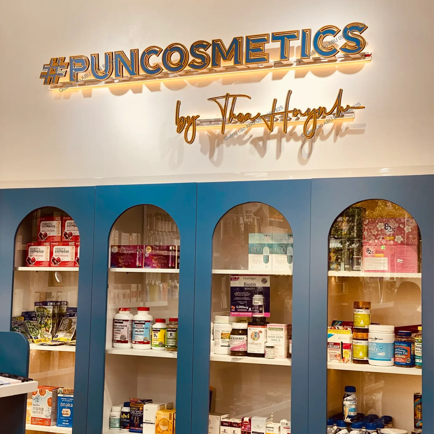 Chữ dán vách Pun Cosmetic