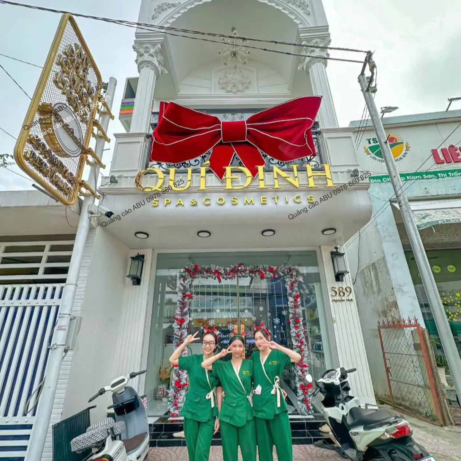Toàn bộ chữ nổi cho các cơ sở beauty center, spa QUÍ ĐINH