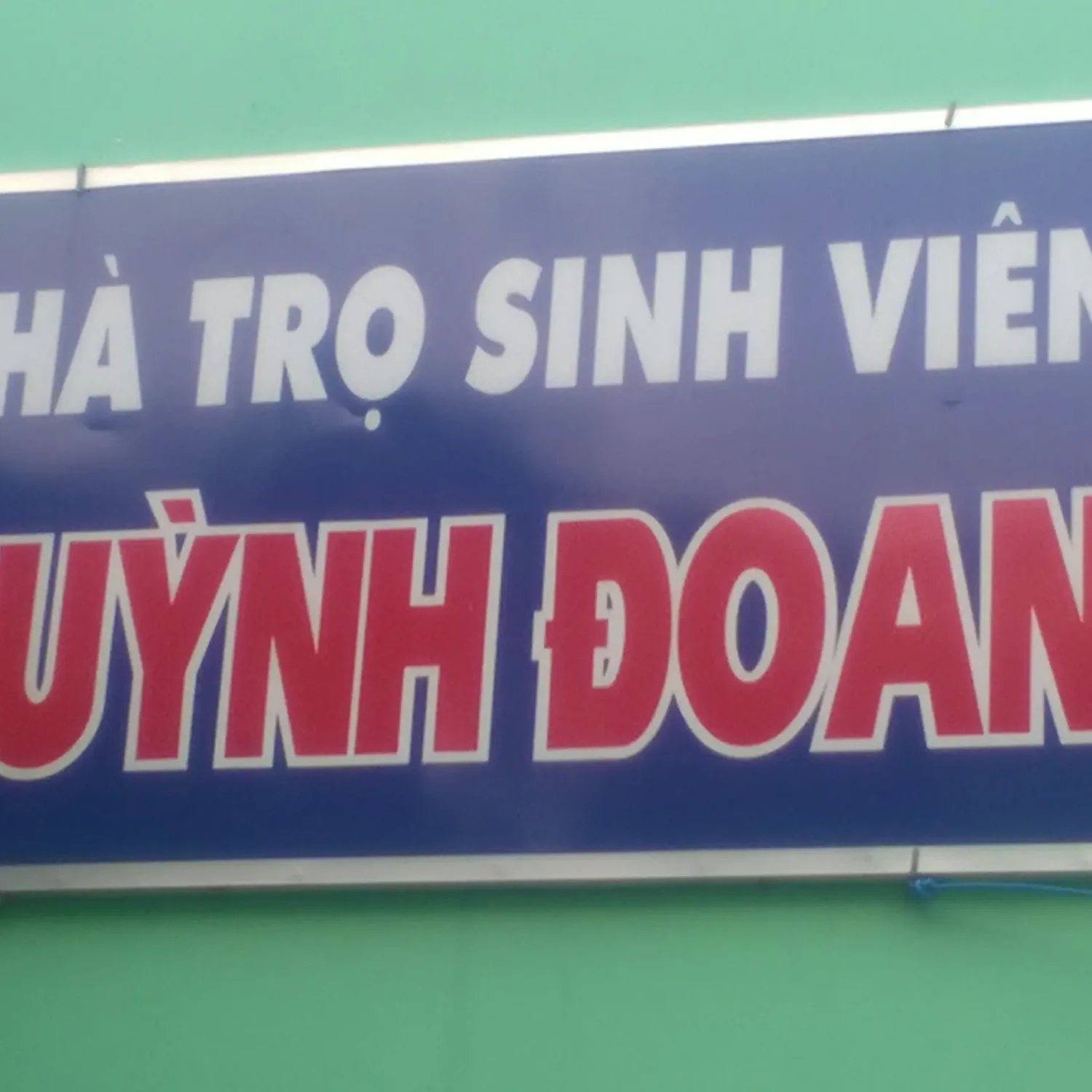 Bảng hiệu decal nhà trọ sinh viên Quỳnh Đoan