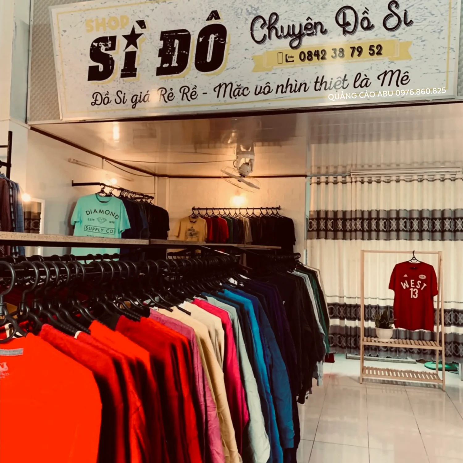 Bảng in bạt shop SÌ ĐÔ