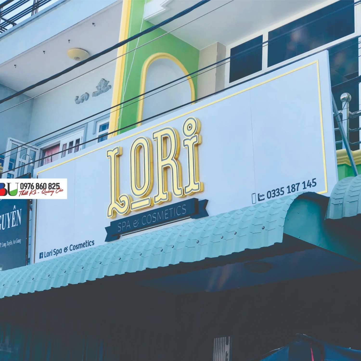Bảng hiệu cho Spa & Cosmetic LORI