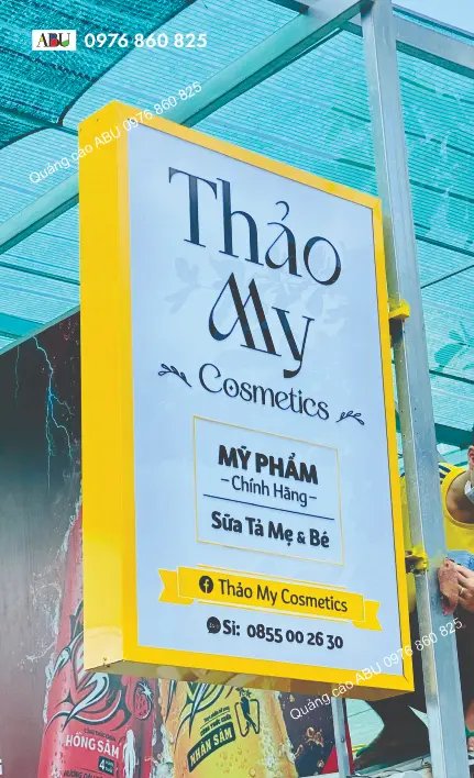 Hộp đèn vẫy Thảo My mỹ phẩm, sữa tả mẹ & bé