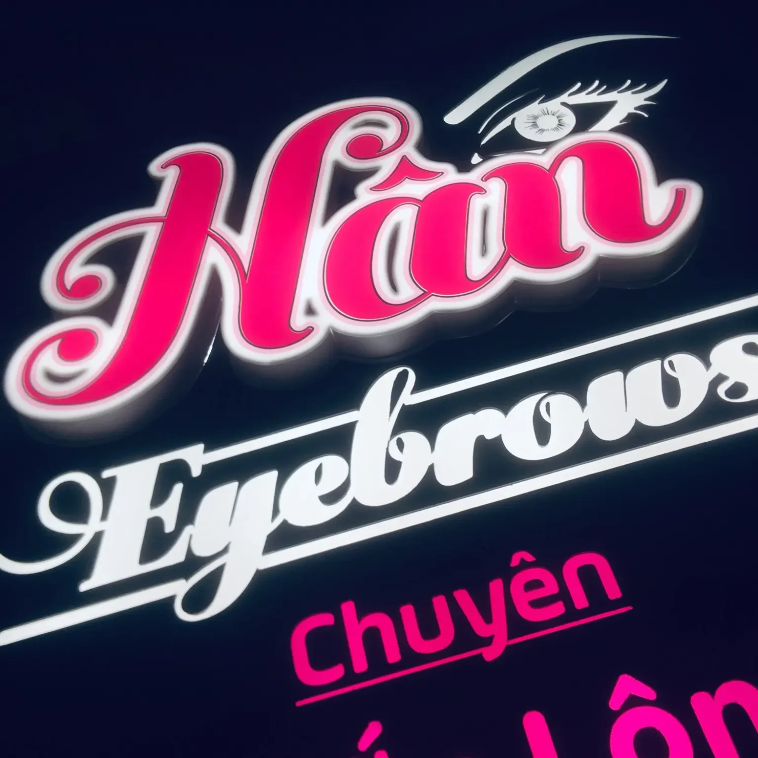 Bảng đèn HÂN EYEBROWS