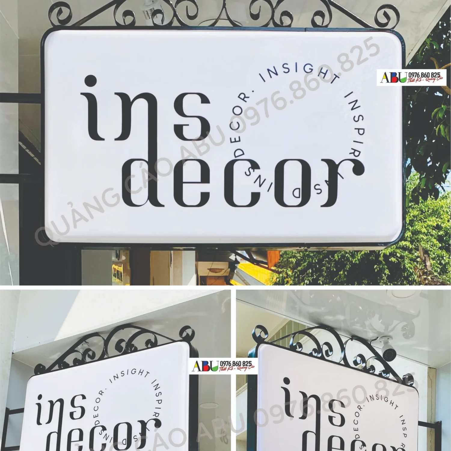 Bảng hộp đèn Ins Decor