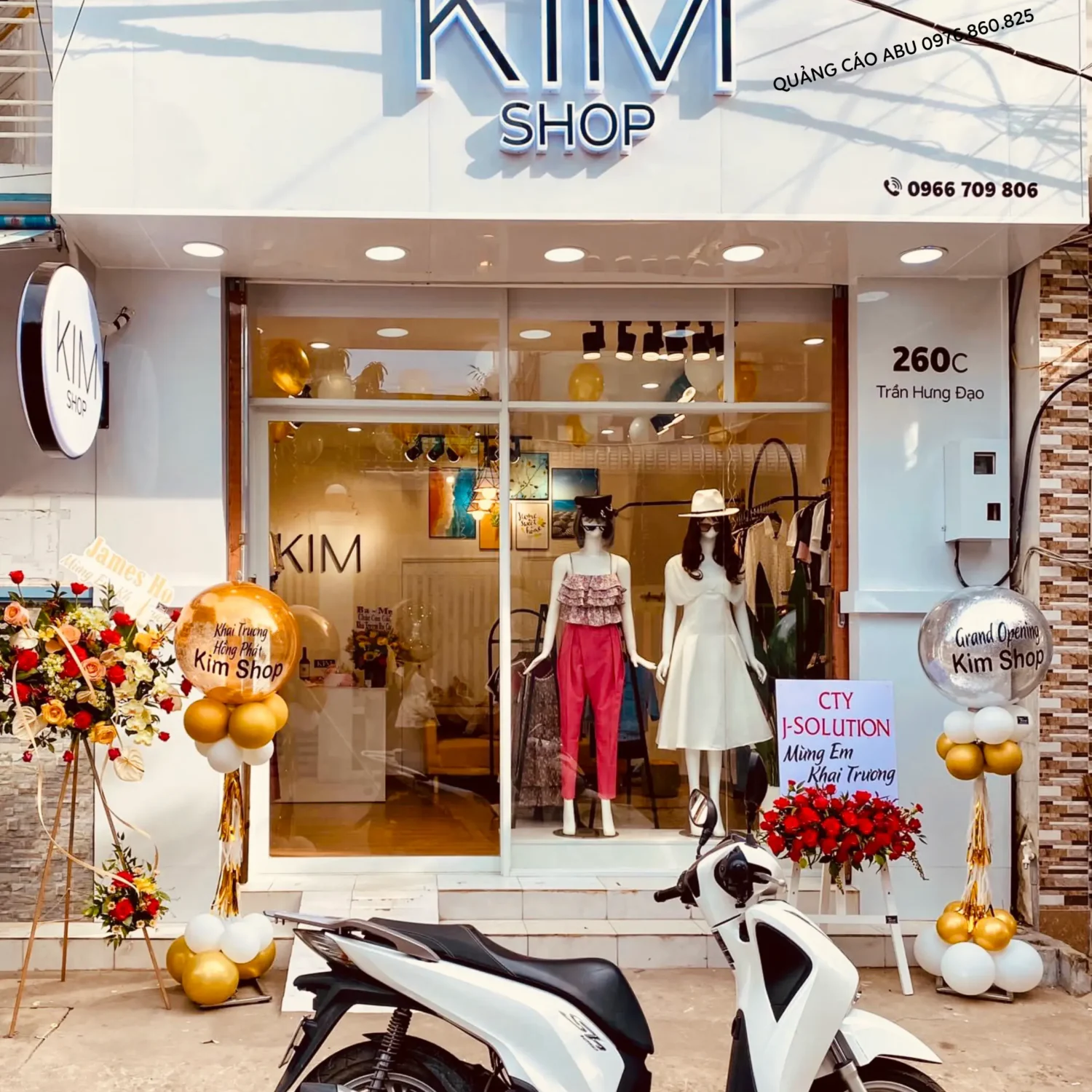 Bảng hiệu đèn KIM STORE