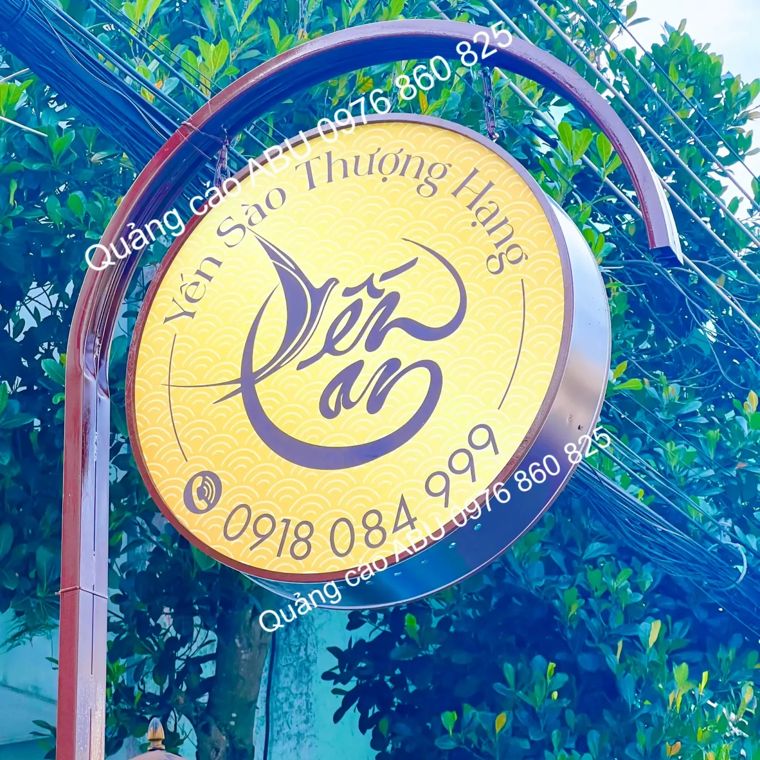 Bảng hộp đen treo Yến Sào Thượng Hạng - YẾN AN